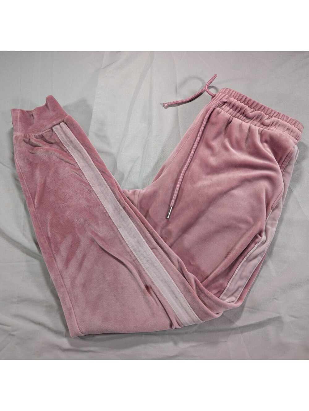 Forever 21 Pink Velour Jogger Pants
